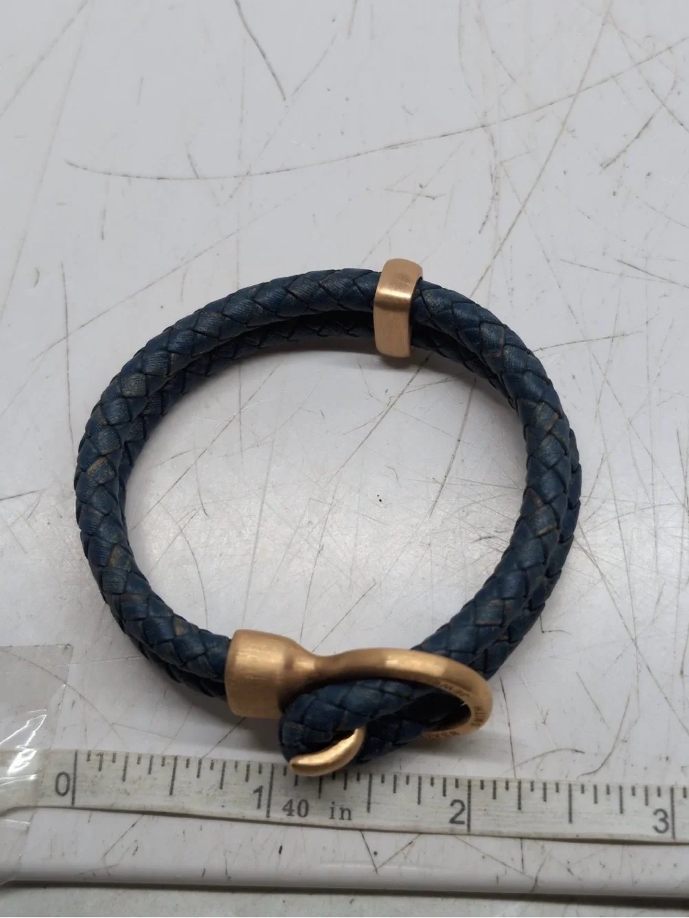Oliver Smith Jeweler Navy Balboa Bracelet